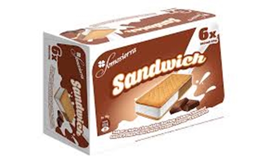 Picture of SOMOSIERRA SANDWICH CREAM CHOCLATE X6